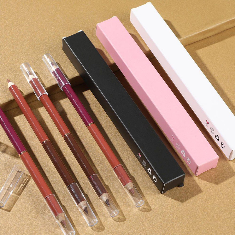 Kein Logo Lip Liner Box Brown Lip Liner Pencil Vendor Vegan Cremiger Lip Liner