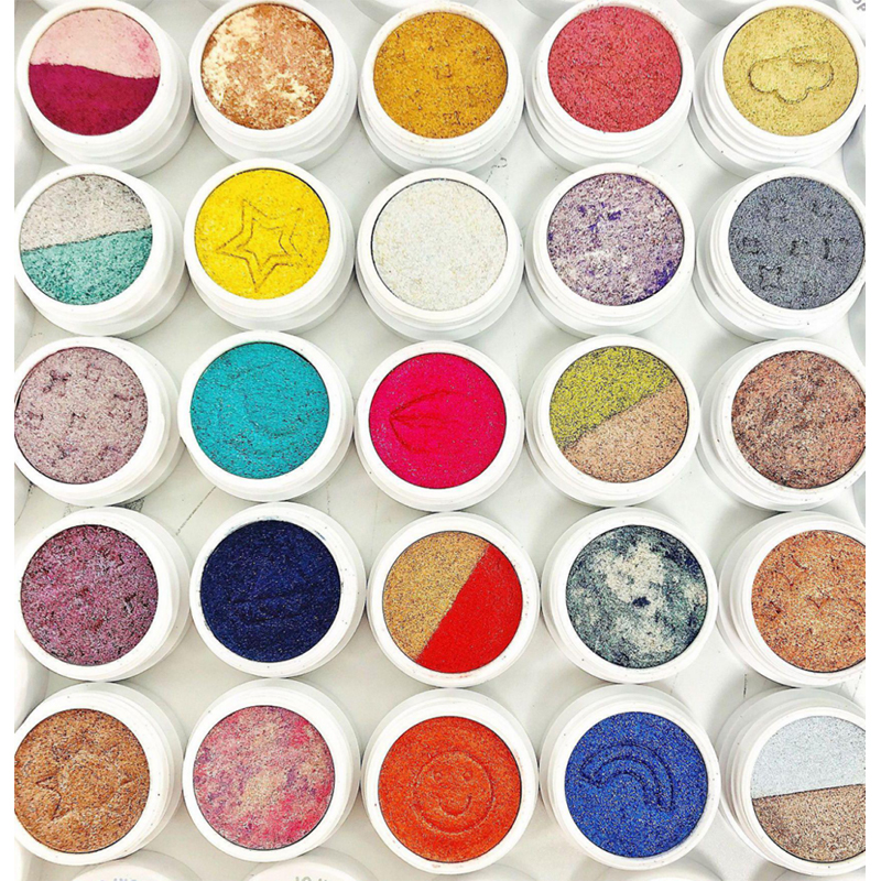 Lidschatten-Palette, hochpigmentiert, glänzende Glimmer-Lidschatten-Palette, heißer Verkauf, natürlicher Lidschatten, 25 Farben