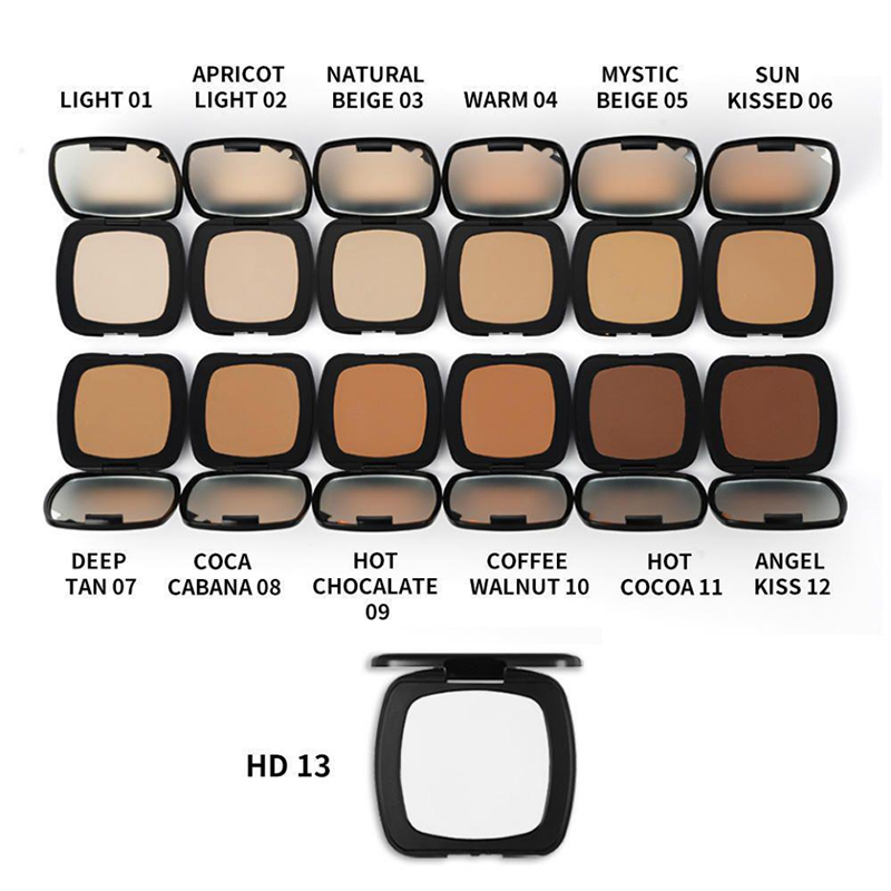 Bestes Makeup 13 Color Face Pressed Powder Foundation und Puder für alle Haut