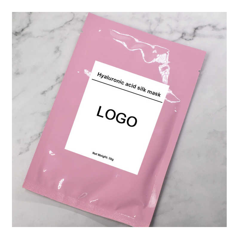 35 g Gesichtstuch, feuchtigkeitsspendende Bio-Hyaluronsäure-Seiden-Gesichtsmaske