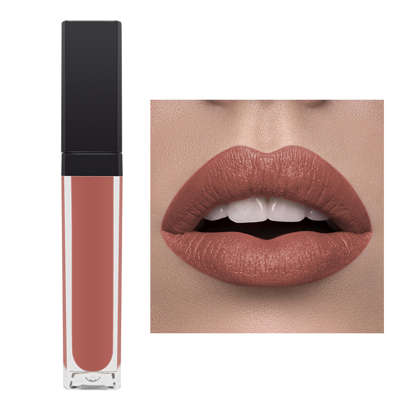 Passen Sie den Lippenstift Lipgloss Wasserdicht Metllic Makeup Lip Gloss Matt in 33 Farben an