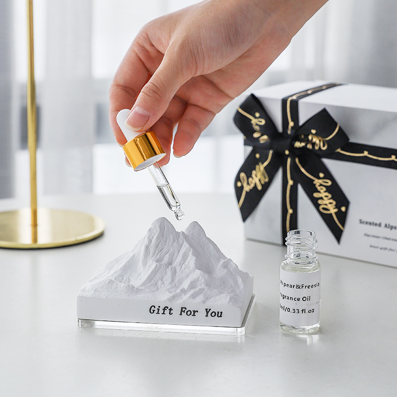 Massiver Gips-Klimaanlagen-Diffusor, Stein-Anhänger, umweltfreundlich, Aromatherapie, Auto-Innendekoration, Hochzeit, Luftauslass, Parfüm