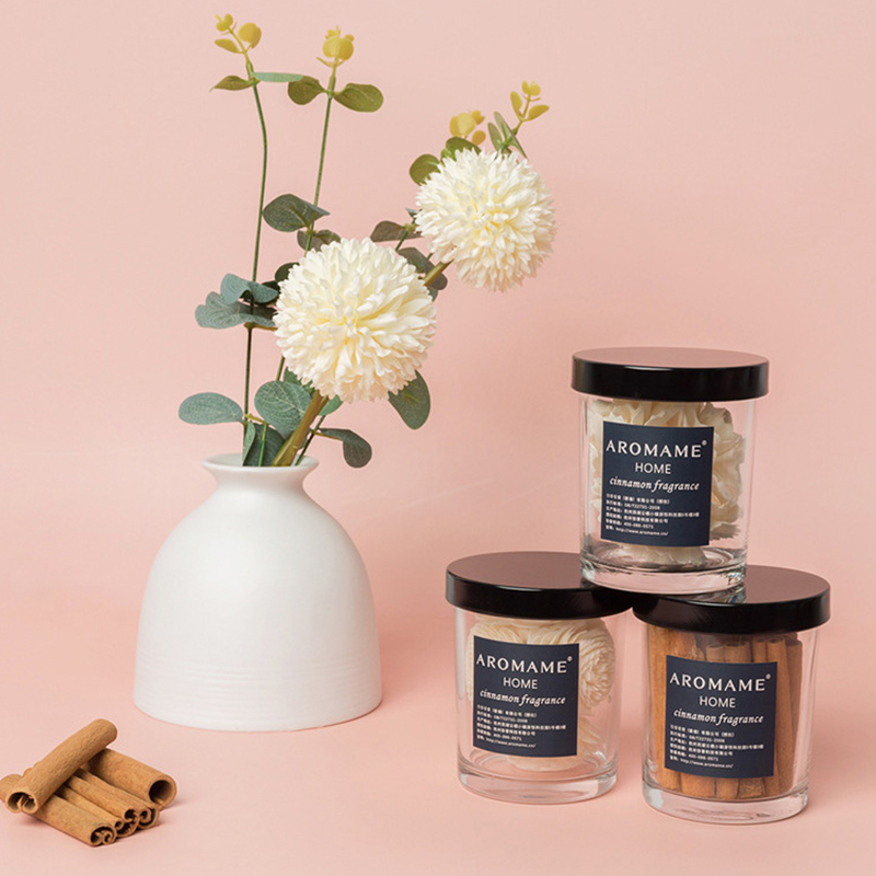 Aroma-Diffusor, Geruchsbeseitiger, Blechdose, Kristallstein, trockene Blume, Zimt-Diffusoren, Lufterfrischer