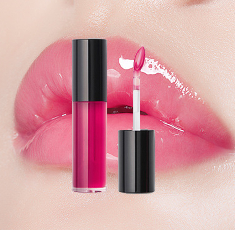 Lip Oil Moisture Tint 100 % Vegan Gloss Bio-Lippenöl auf natürlicher Basis, 3 Farben