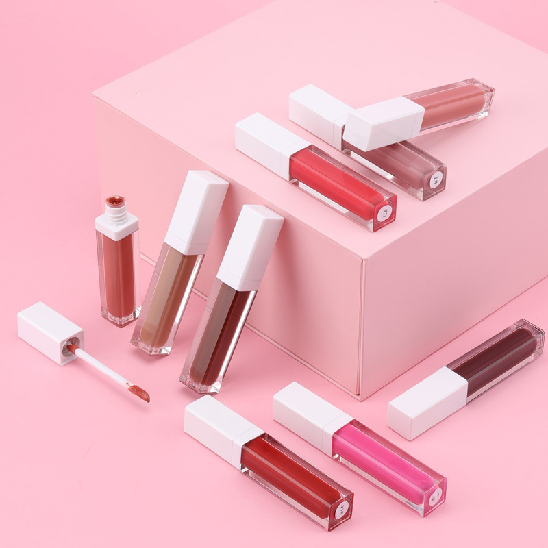 Veganer matt anhaltender Lippenstift, wasserfester Lipgloss